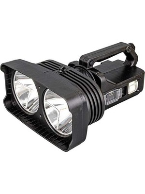 Powermaster W5123 Süper Parlak Battal Boy Pilli Şarjlı El Feneri