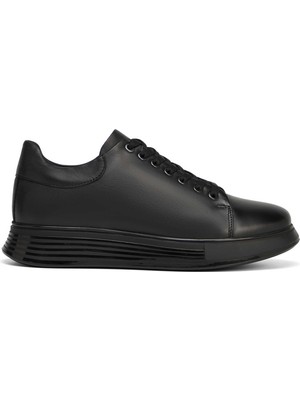 Tergan Siyah Hakiki Deri Erkek Sneaker - E26S1AY57813-A23