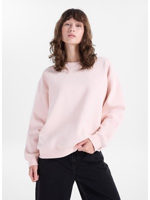 Levi's Everyday Sweatshırt Kadın Pembe Bisiklet Yaka Sweatshirt 001TY-0006