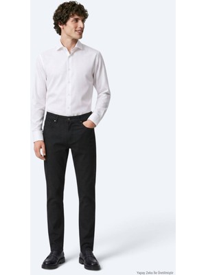 Kip Antrasit Dokuma Regular Fit Spor Pantolon