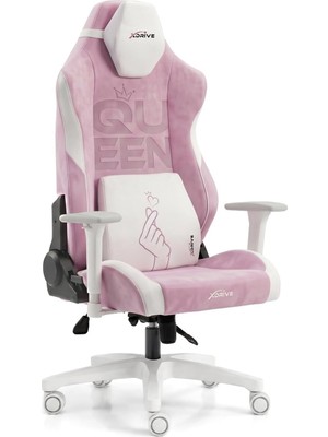 Ayrex Anka Oyuncu Koltuğu Queen Özel Seri Pembe/beyaz