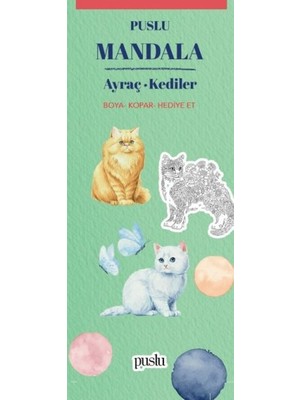Lisinya Mandala Ayraç - Kediler