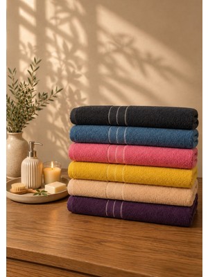 Goldroom Home 90*150 Pamuklu Havlu 6 Lı