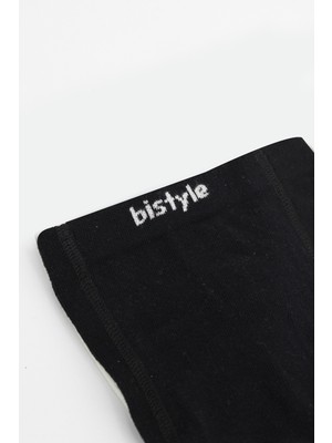Bistyle Tekli Düz Külotlu Çorap 50104 Siyah