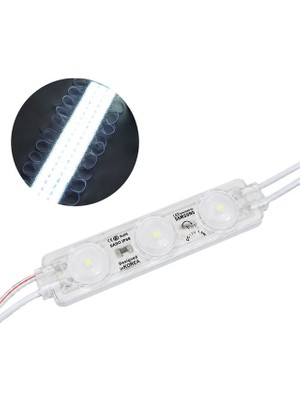Zibox Powermaster 7516 75x15mm DC 12V 1.5W Soğuk Beyaz Modül LED IP68