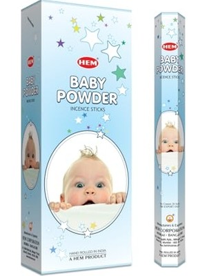 Orevio Bebek Pudrası Tütsü Çubuğu, 6'lı Paket