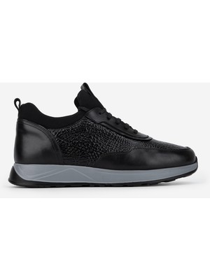 Valmenti Erkek Deri & Tekstil Siyah Sneakers & Spor Ayakkabı 771 88152 Erk Ayk SK26-27 Syh Spr/arzn