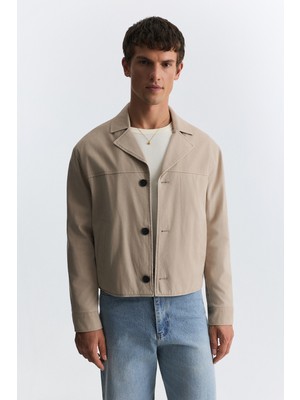 Antioch Crop Fit Suni Süet Ceket