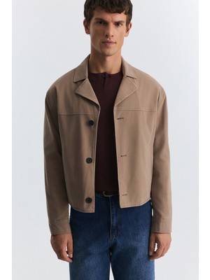 Antioch Crop Fit Suni Süet Ceket