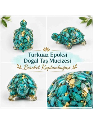 Best Bioenerji Taş Terapi Turkuaz Taşlı Kaplumbağa – Bereket ve Bolluk Sembolü