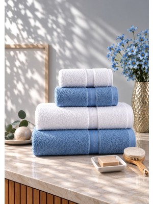 Goldroom Can 4 Lü Hamam Seti 2 Adet 90*140 ve 2 Adet 50*90