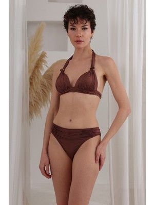 Adasea Lapieno 264276 Aksesuar Kaplı Üçgen Bikini Takım