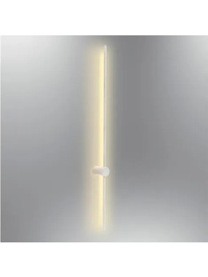 Vivense Özcan Aydınlatma Mınus LED Design Beyaz Aplik, 3006-3-01