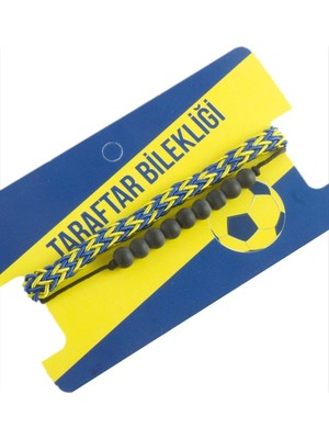 Pileli Store Taraftar Örgülü Ip Bileklik
