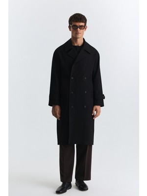 Antioch Uzun Relaxed Fit Trençkot