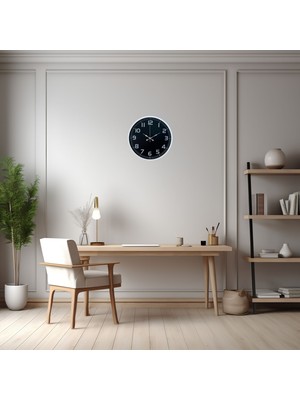 Çetiner Group Beyaz Elegance 36 cm Duvar Saati