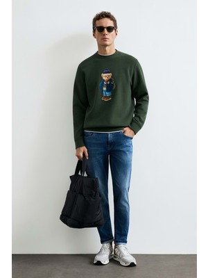 Lufian 112030201 Mıles Erkek Sweatshirt