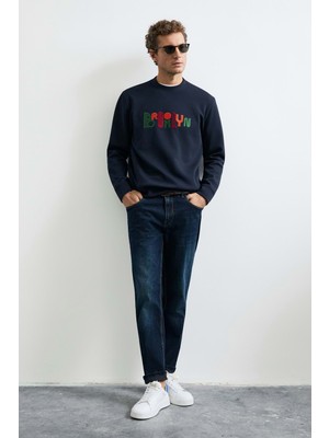 Lufian 112030202 Fınn Erkek Sweatshirt