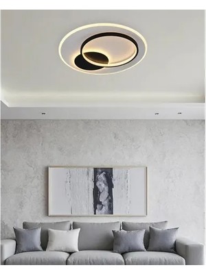 Vivense Özcan Aydınlatma Futura 55CM Armatür (Kumandalı) Beyaz, 1413-4