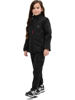 Lumberjack Softshell Erkek Çocuk Siyah Softshell Cocuk 1GT16