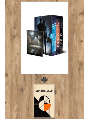 Ephesus Yayınları Av Serisi Özel Defter Hediyeli Kutulu Set - 3 Kitap Takım + Aforizmalar