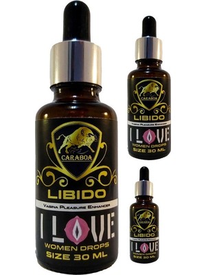 Bezos Caraboa Women Vajinalibido 3 Adet Oil Kadınlar Için Vajinacinseluyarıcı Yağ 30 ml
