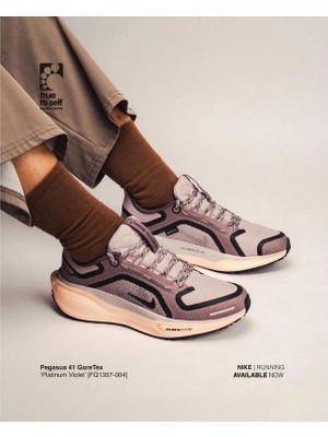Nike Air Zoom Pegasus 41 Gore-Tex (Dar Kalıp) Kadın Su Geçirmez Yürüyüş ve Koşu Ayakkabısı-Sportxstore