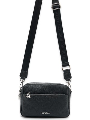 Benetton BNT_1937 16X22X7 Çapraz Siyah Kadın Çanta