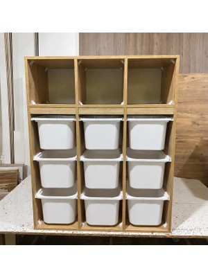 Oyuncak Dolabım 122 cm MDF Malzeme Genç Odası İçin