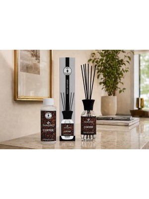 Vivense Coffee Çubuklu Ortam Kokusu 100 ml + Yedek
