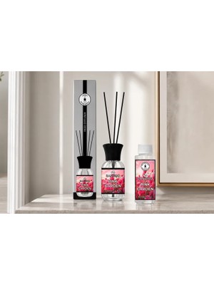 Vivense Pink Garden Çubuklu Ortam Kokusu 100 ml + Yedek