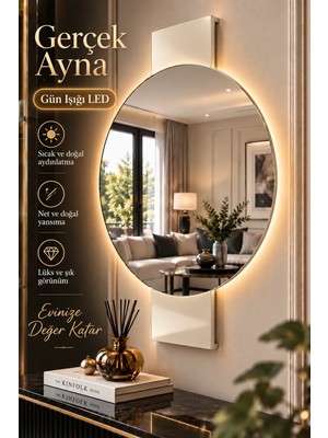 MGS Ayna Duvar Aynası -Radow Salon Hol Banyo Aynası Ev Dekorasyonu Ayna
