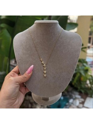 Asna Jewellery Gold Yıldız Kolye
