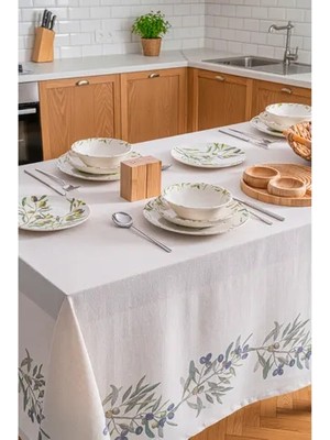Vivense Olive Yemek Takımı 24 Parça 6 Kişilik