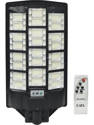 Mey İthalat CT-4645 Süpernova 1200W Solar LED Projektör Kumandalı ve Sensörlü; 13200 Lümen, IP65 Su Geçirmez, Cata Güneş Enerjili Bahçe ve Güvenlik Aydınlatması