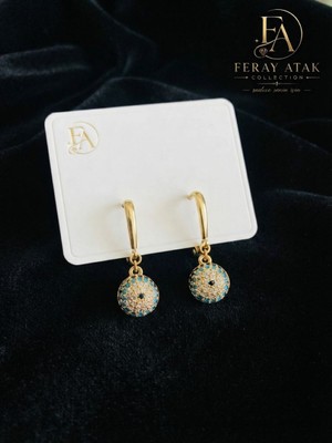 Feray Atak Collection Nazar Küpe