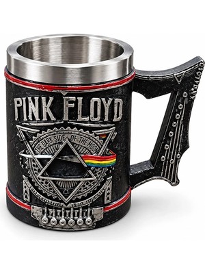 Magicool Pink Floyd 3 D Kabartmalı Paslanmaz Çelik Kupa Bardak ALK6575