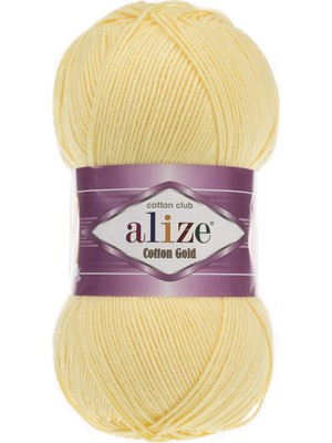 Alize Cotton Gold El Örgü Ipliği 5 Adet (Ananas 187)