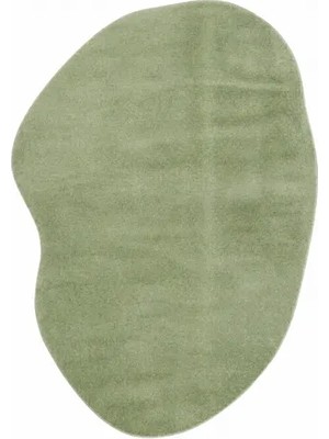 Vivense Morfe 02 Green Özel Kesim Asimetrik Yumuşak Halı, 120X180