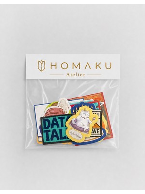 Homaku Laptop Telefon Ajanda Etiket Seti - 15 Parça Sticker