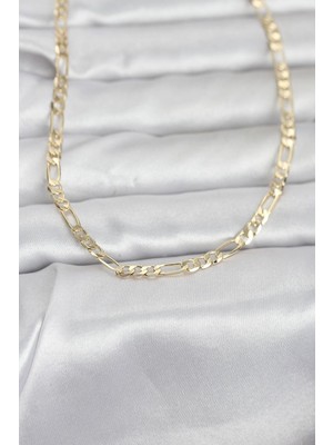 Birsence cm 14K Renk Kuşgözü Zincir Model 60 cm Kadın Kolye