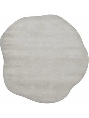 Vivense Morfe 04 Grey Özel Kesim Asimetrik Yumuşak Halı, 200X200