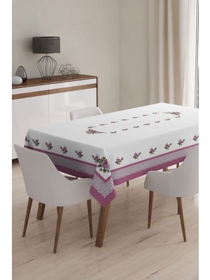 Birsence Kanaviçe Tek Masa Örtüsü 160×220