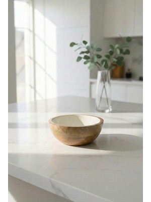 Birsence Mango Agacı Sunum Servis Kasesi & Dekoratif Kase 20 cm