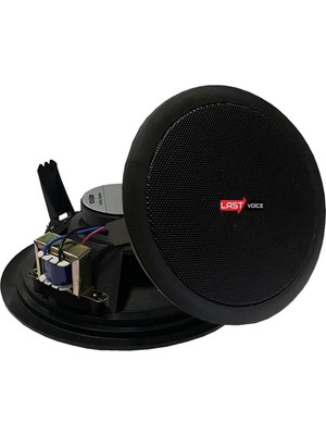 Store Lastvoice Tvx-6tb Trafolu Alçıpan Tavan Hoparlörü (Siyah 16 cm 30 Watt)
