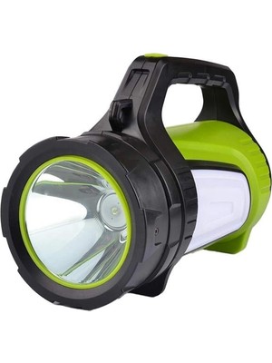 Store Ledli Uzun Menzilli Kamp Tipi Şarjlı Işıldak Fener JS-881C