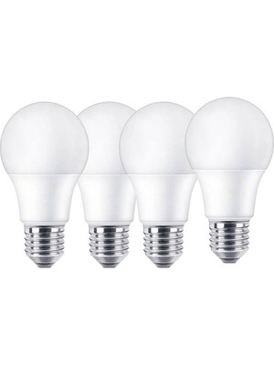 Store Ledx Al-Ll9-4 9 Watt 6500K Beyaz E27 Duy 4’lü Avantajlı Paket Ampul