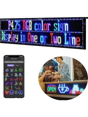 Store PM-23829 23,2X102CM Kayan Yazı LED Tabela