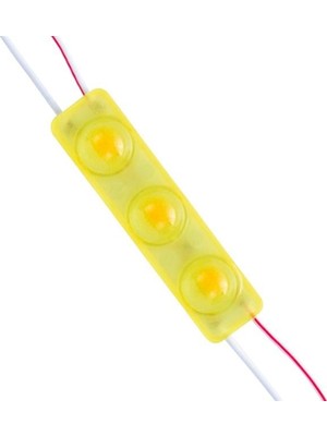 Store 12 Volt 1.5 Watt Sarı 2835 69 x 16 mm IP65 160 – 180 Lümen 160 Derece Modül LED