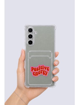 Northcity Samsung Galaxy A16 Kartlıklı Pozitif Enerji Desenli Kılıf
